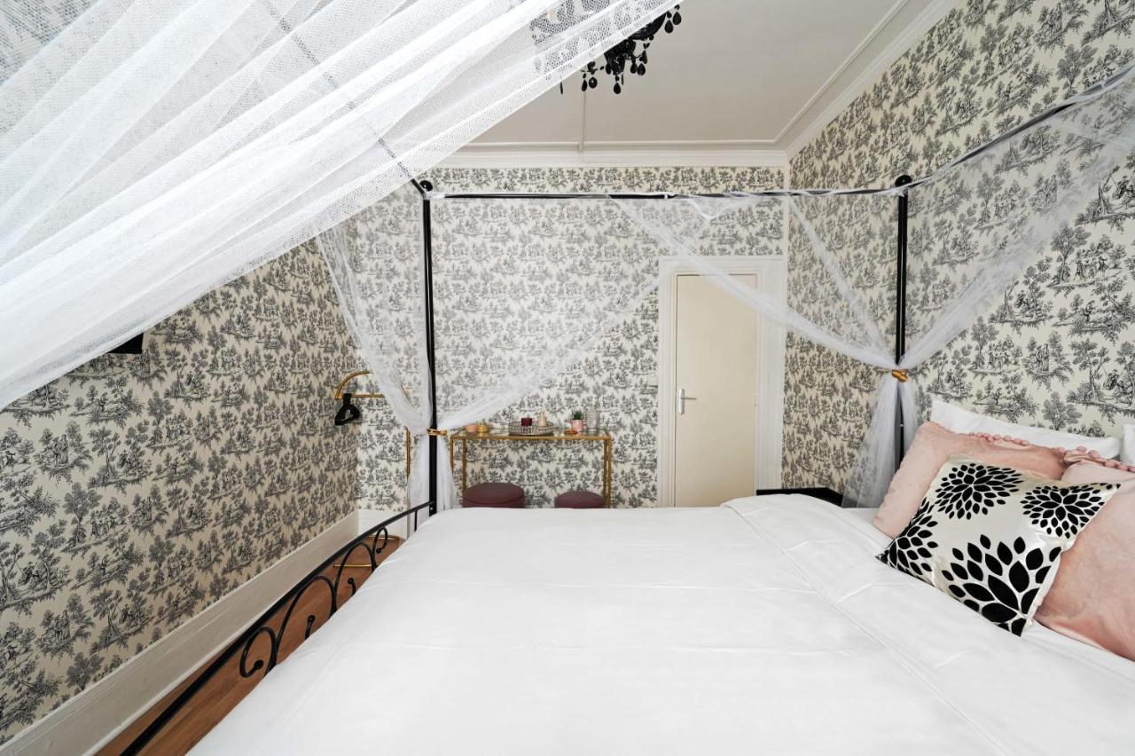 Black & White - Chic & Petit Maison- Pigalle 9Eme Apartment Paris Luaran gambar